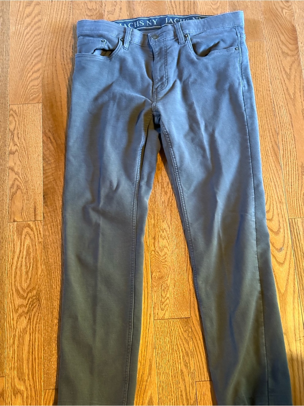 Jachs Slate Blue Relaxed Jeans
